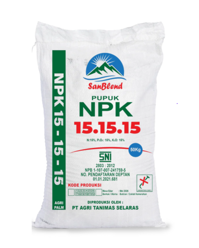 Pupuk SANBLEND NPK 15-15-15: Kunci Pertumbuhan Optimal untuk Kelapa Sawit